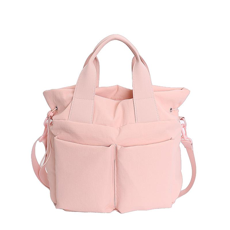 Casual Shoulder Bag Female Student Class Handbag Nylon Bag Tote Bag Large Capacity Commuter Shoulder Messenger Bag