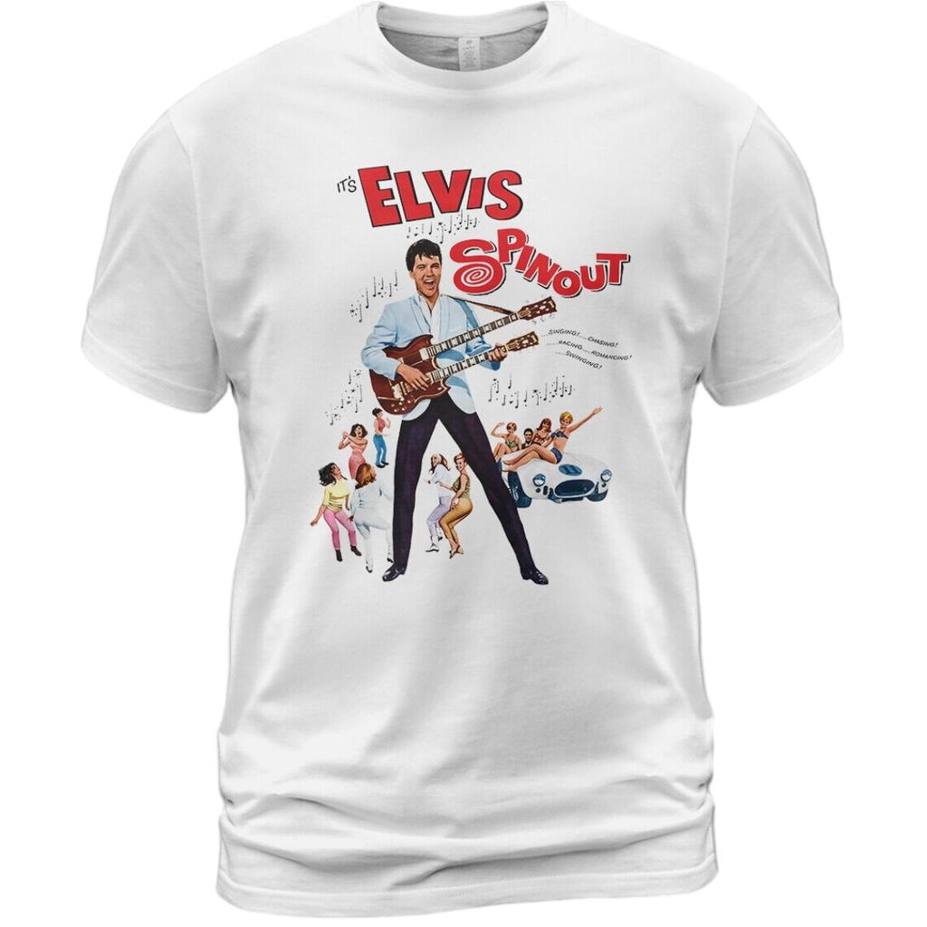 Men T Shirt Elvis Presley Spinout Album Tee On I'll Remember You