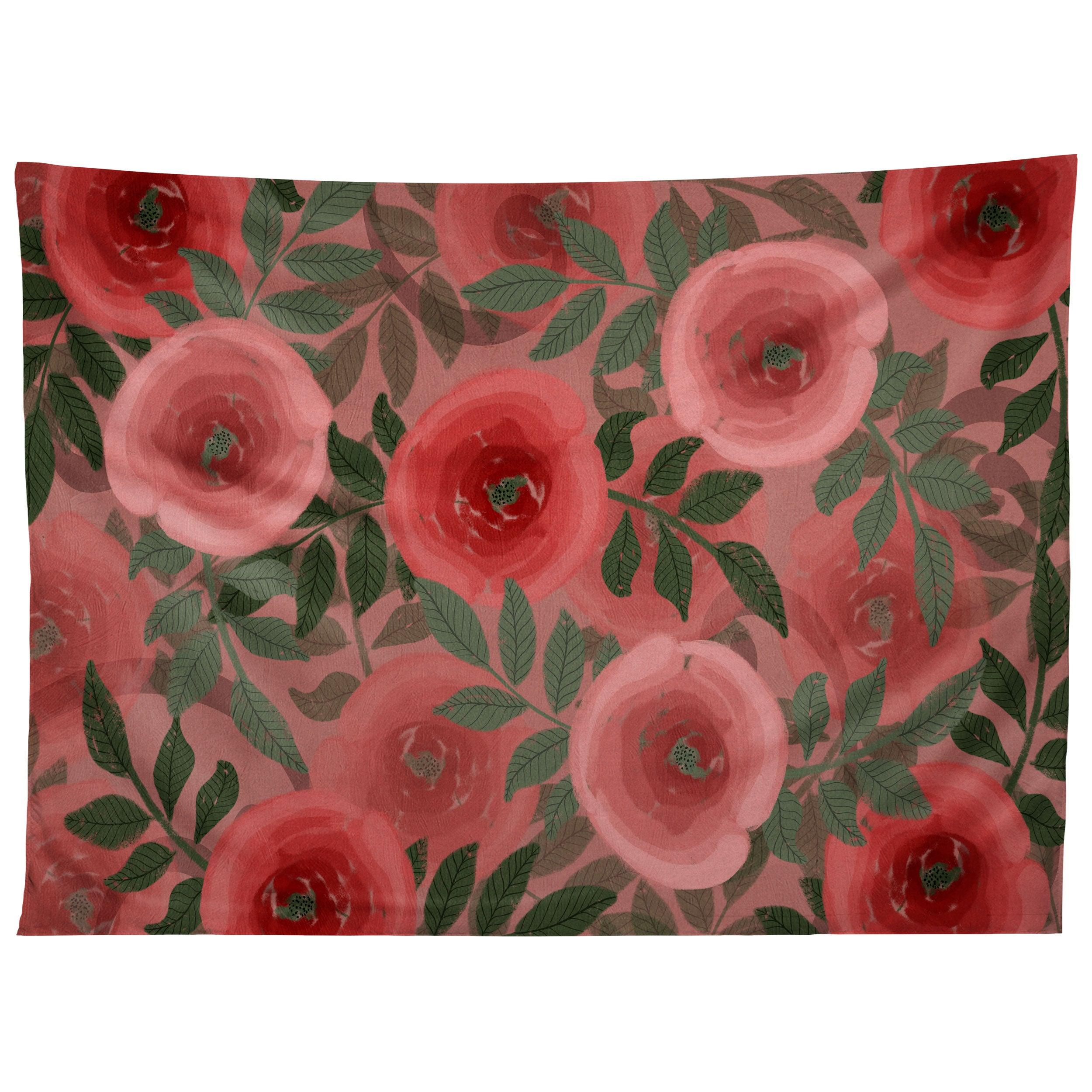 MOODY BLOOMS 02 tapestry 75x100