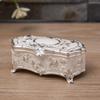 Zinc Zinc Zinc Alloy Jewelry Storage Box Vintage Trinket Case Luxury Treasure Chest  Ring