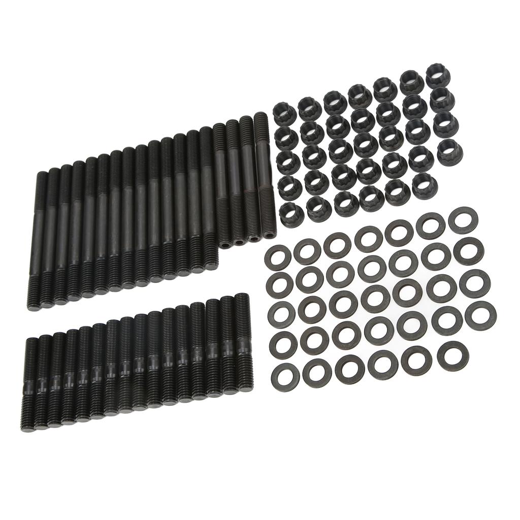 Cylinder Head Stud Kit 134‑4001 Replacement for Chevy Small Block SBC 265 267 350 383 400