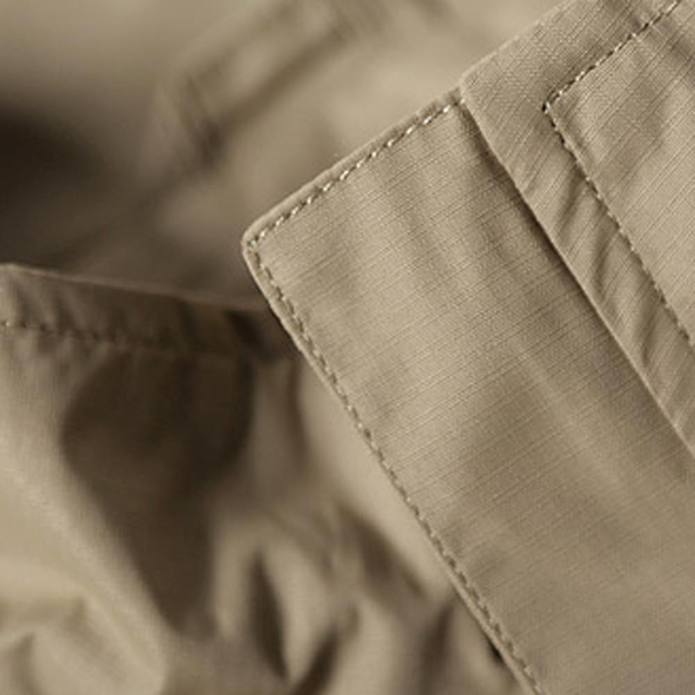Men's  Winter Casual Zipper Stand Collar Pocket  Color Jacket Coat