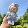 17cm Labubu Doll Clothes: Ice Cream Overalls - Cute Pendant Blind Box