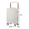 Hardshell Luggage Modern Multifunctional Trolley for Women Men Business Trip 20inch