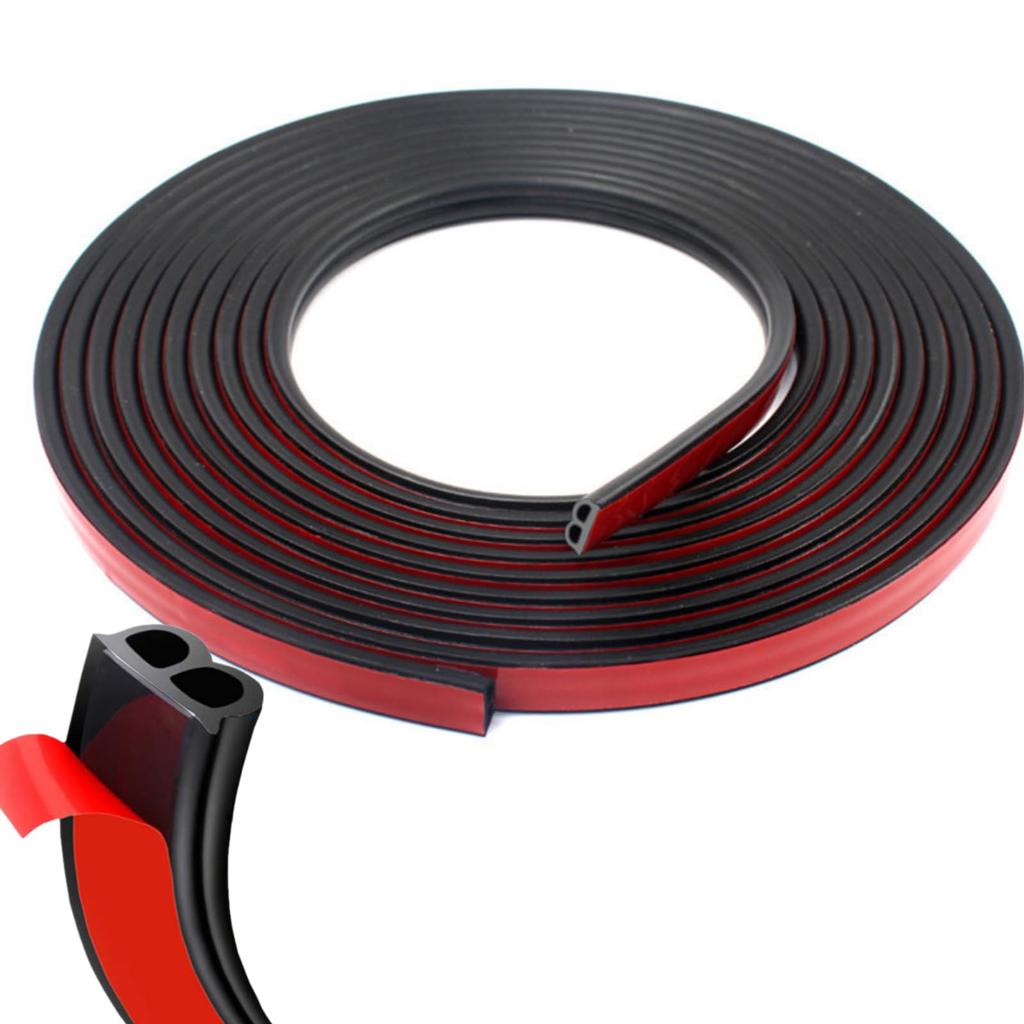 Quikaboo Weather Strip, Car Door Mall, B Shape, 92.6 Ft (26 M), Silent Mall,