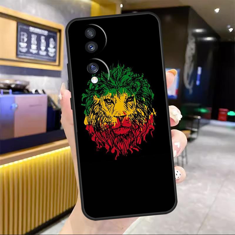 

Rastafarian Lion For Honor Magic 7 Lite 5 6 8 Pro Case For Honor Win RT X9c X9a X9b X8b X8c 200 400 50 70 90 Honor 50