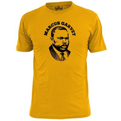 Herren Marcus Garvey Schablone T-Shirt Jamaikanischer Politischer Aktivist Nationalist