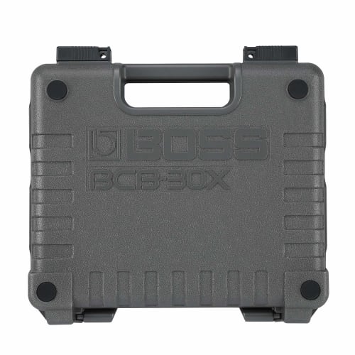 BOSS BCB-30X Effects Pedal Board Case, Durable, Compact, and Lightweight, Black