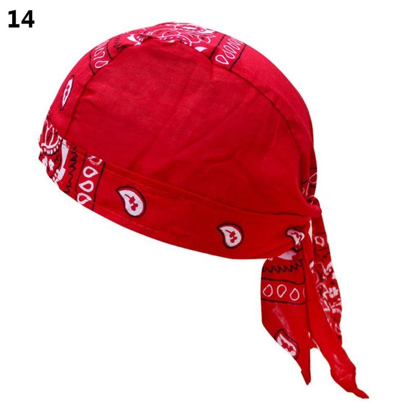 Atmungsaktiver Kühlender Reithut Piratenkappe Schnelltrocknende Kappe Radkappen Fahrrad Kopftuch Radsport Bandana Helm Liner