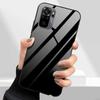 Tempered Glass Phone Cases for Xiaomi Redmi Note 10 11 Pro 10T 10s 11s Note11 11Pro Cover Hard PC Back Coque Note10 10 s 10Pro
