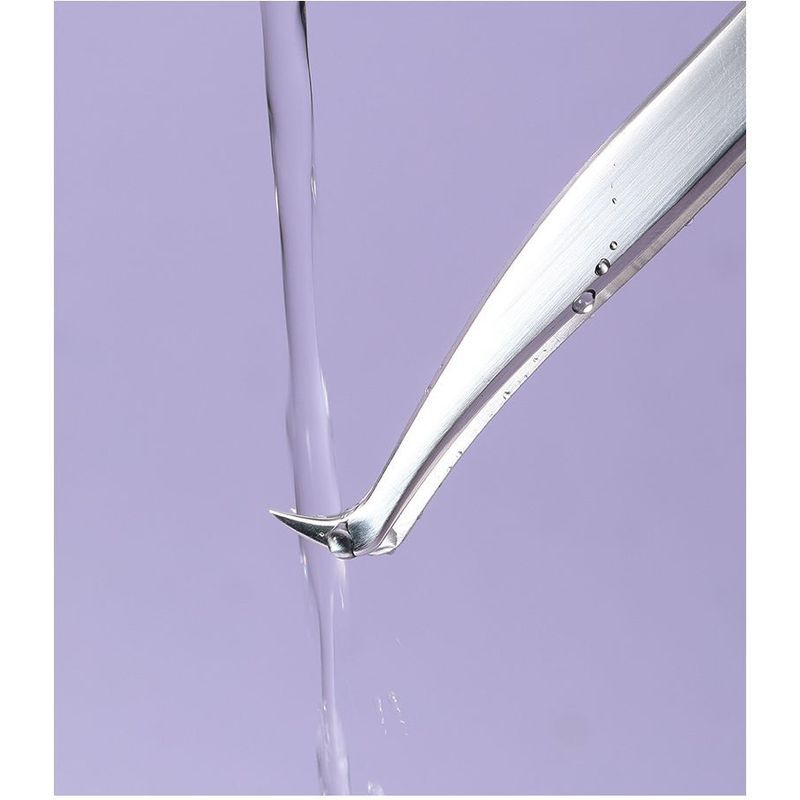 YOUSHA - Stainless Steel Eyelash Tweezers (various Designs)