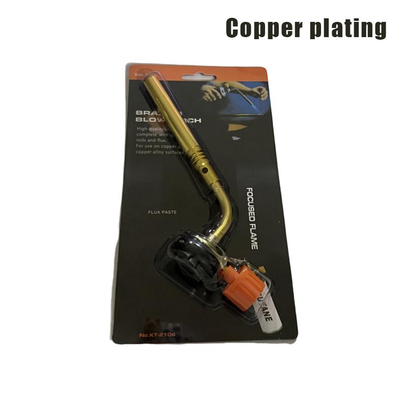 Butane Burner Welding Gas Torch Flame Gun Brazing Flamethrower Outdoor Camping Bbq Portable Soldering Heat Gun