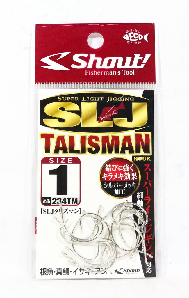 Shout 234-TM SLJ Talisman Super Light Jigging-Haken Größe 1 (2355)