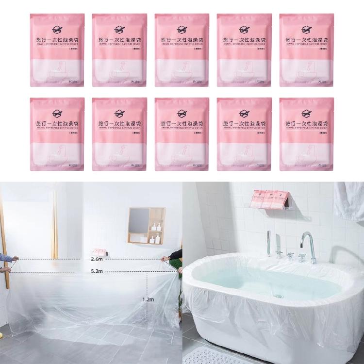 Bath Bucket Film Bag Thickened Plastic Bath Bags DisposableMaintain Cleanliness