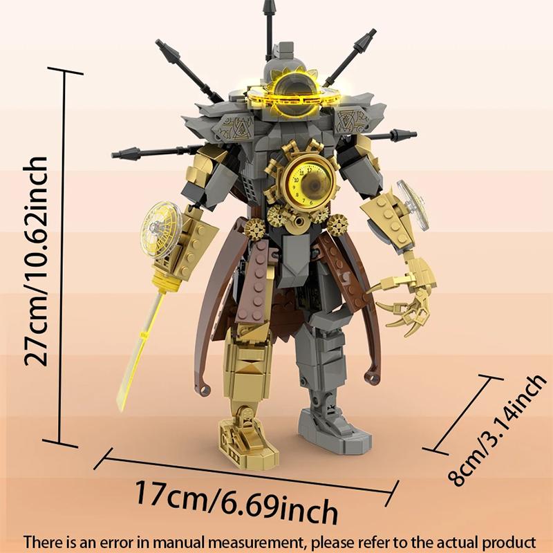 Νέα Skibidi Toileted Κτίρια Μπλοκ Titan Clock King 2.0 TVman Cameraman Speakerman Τούβλα Παιχνίδια για Παιδιά Δώρο Γενεθλίων Πάσχα