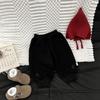 New Chinese New Year'S Clothing Set Baby Red Thickened Sweater Boys And Girls Chinese Style Festive Knitted Sweater Top