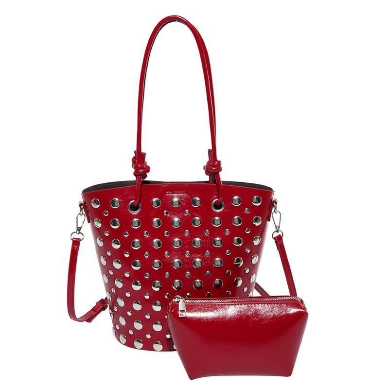 Large-capacity, High-end, Lazy and Fashionable, Hollowed-out Carved Commuting Single-shoulder Underarm Bag