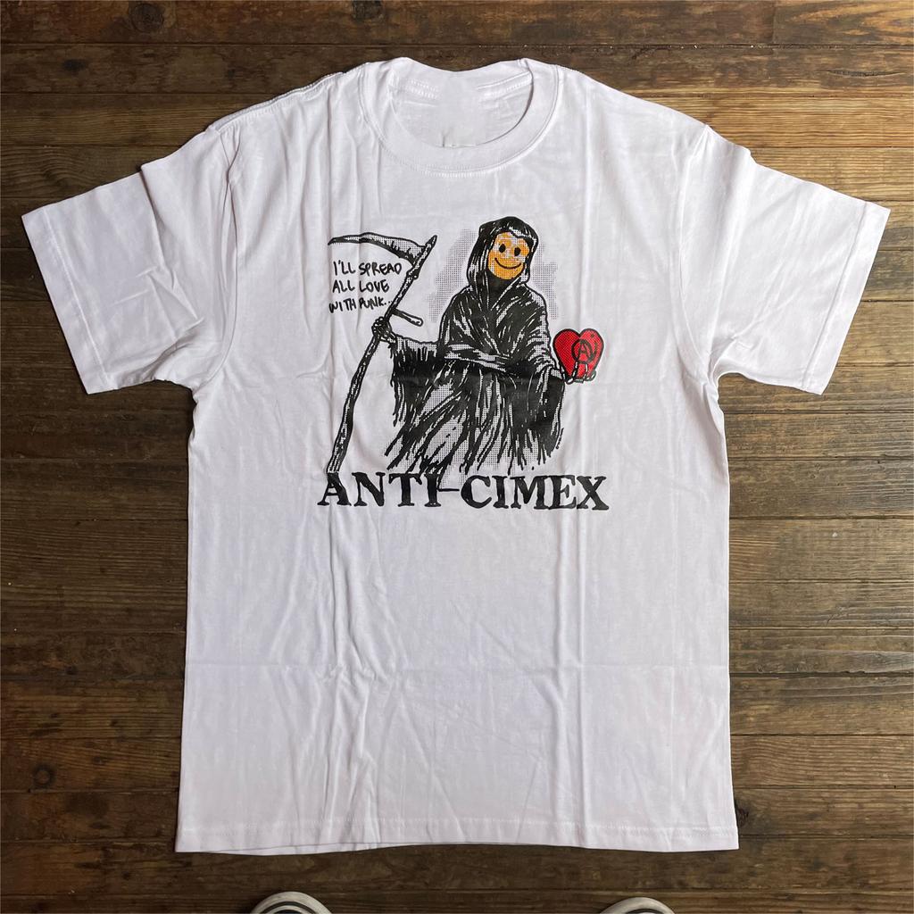 Vintage ANTI CIMEX T-Shirt Kurzarm Tour Konzert Volle Größe S bis 5XL MM1156