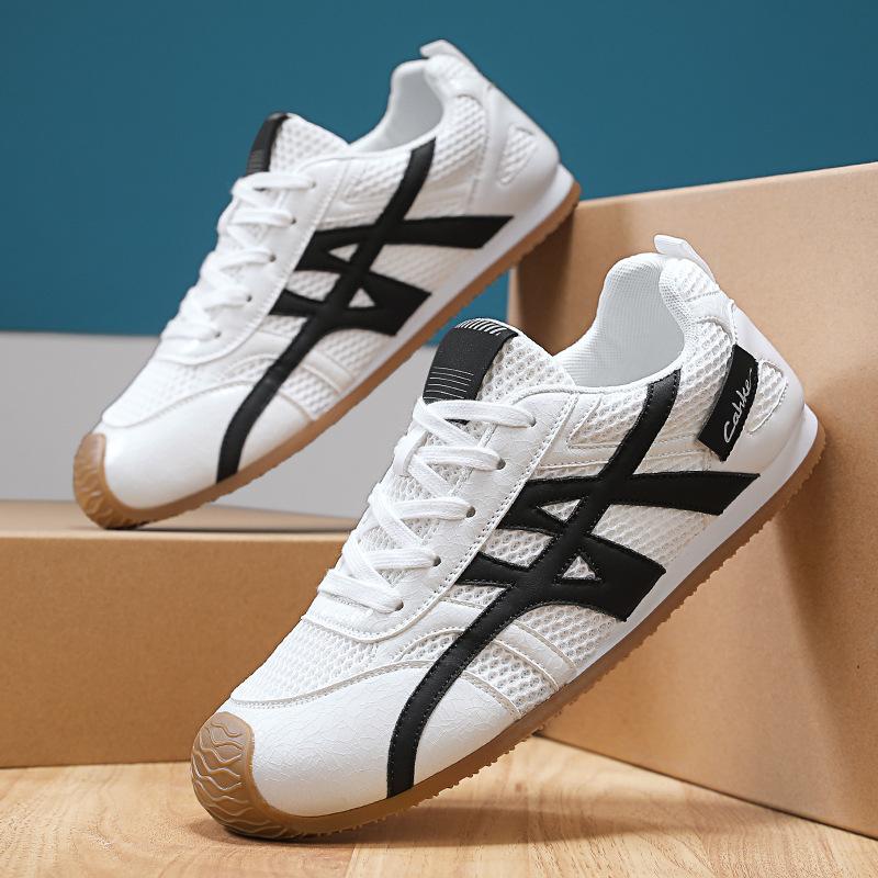 Lightweight Soft-soled German Training Shoes Men's Summer New Outdoor Mesh Breathable Casual Versatile Sports Forrest Gump Shoes