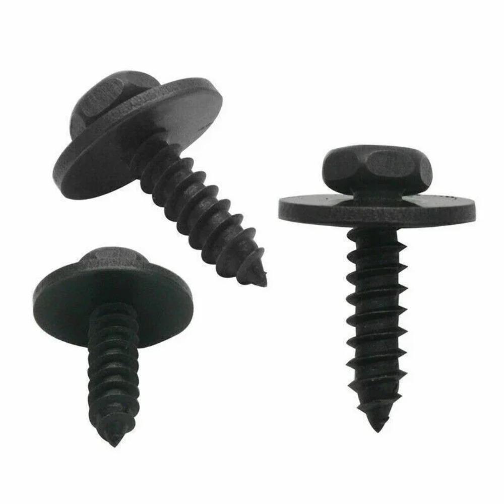 20PCS Engine Undertray Cover Clips Screws Bottom Cover Shield Guard Car Protection Kit with Screws Undercarriage Fastener Set
