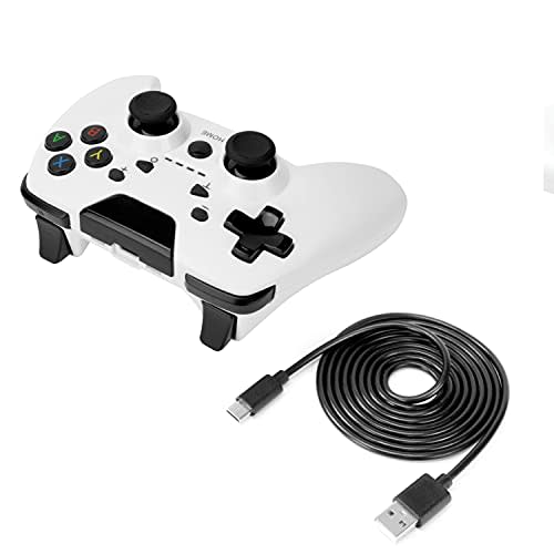 wireless controller for nintendo switch "wireless symmetry pad prosw white " - switch
