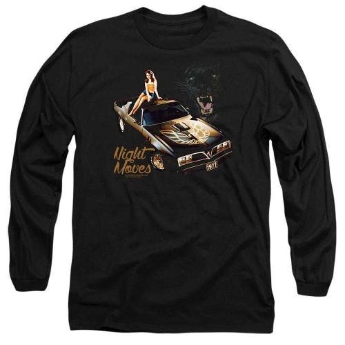 Pontiac Unisex Adult Night Moves Long-Sleeved T-Shirt