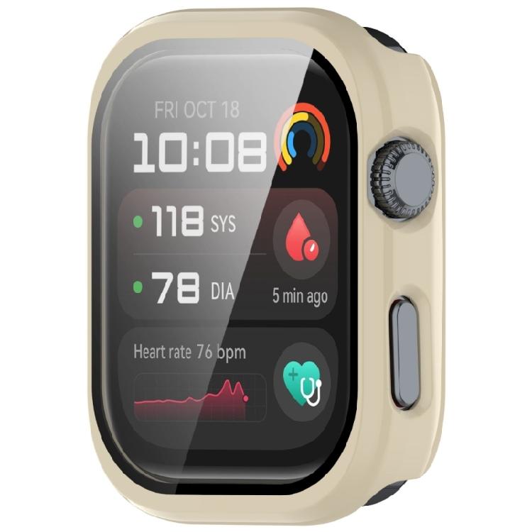 Stylish Smartwatch Frame Housing Glass Film Cover Scratch Proof Case Integrated Screen Protector Shell Shockproof Sleeve