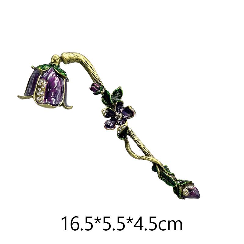 European Retro Candle Snuff Tool Aromatherapy Candle Extinguisher Hand Tool Flowers Shape Wick Extinguish Cover Carfts