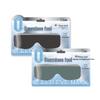 Ice Silk Blackout Sleep Mask, 3D Eye Protection, Elastic Ear Straps, Breathable, Unisex for Summer & Travel