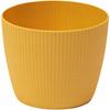 Mustard Plastic Pot 14 Cm Magnolia Jumper