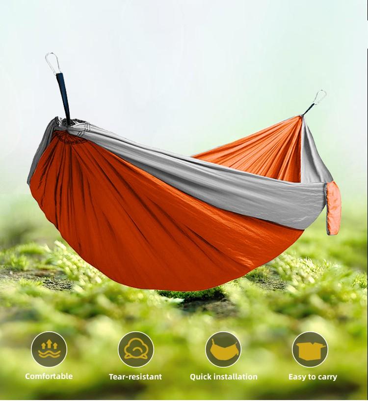 Camping Hammock 2 Person 300*200cm Portable Lightweight for Outdoor Indoor Backpacking Travel Beach Backyard Patio Hiking