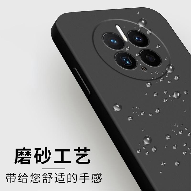 Applicable To Huawei Mate11pro Mobile Phone Case Protective Case, Liquid Soft Silicone All-inclusive Anti-drop Male and Female Shell