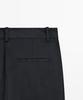 Masimodutti Straight Fit Linen Blend Pants