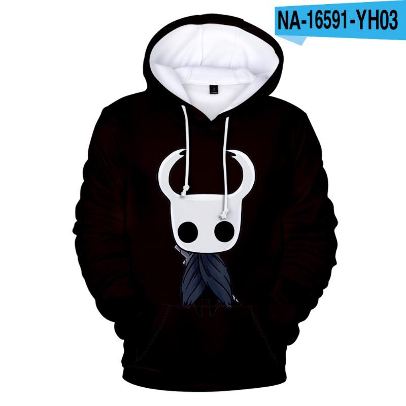 Hollow Knight Hoodies 2025 Vintage Merch Hoodie Men and Women Hip-hop Sports Pullover Sweatshirt