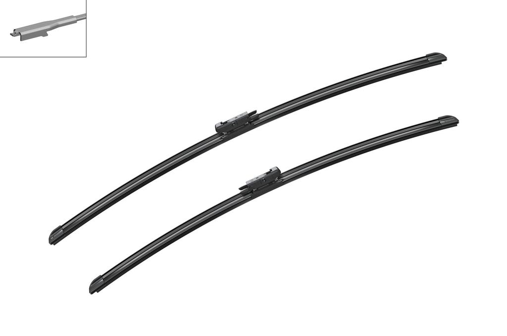 BOSCH Imported Car Flat Wiper Blade Aero Twin Car Models Only A100S 700/650mm