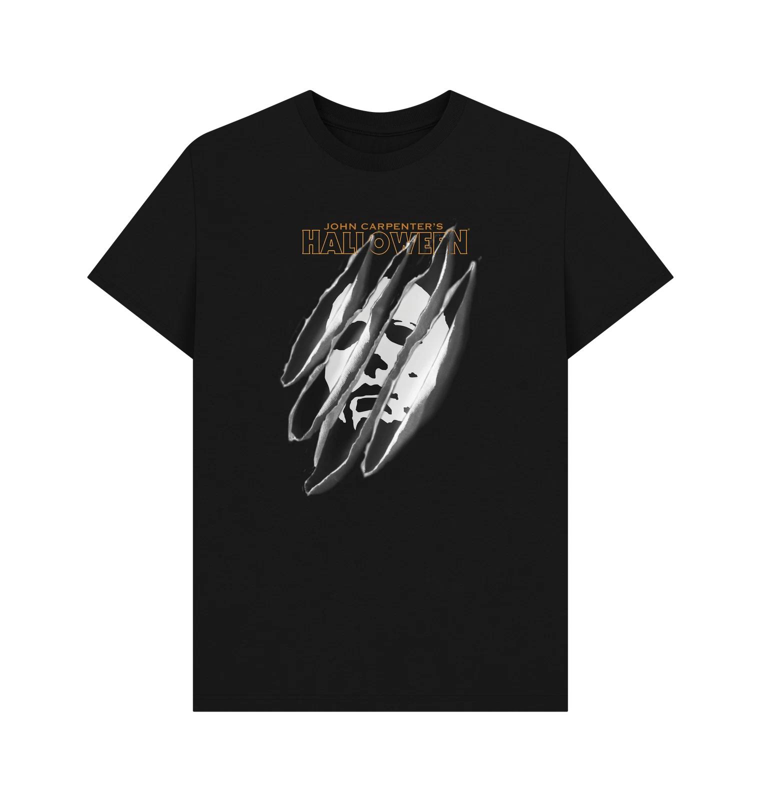 PREMIUM OFFICIAL Halloween Halloween Slasher Graphic Black T-Shirt 2XL
