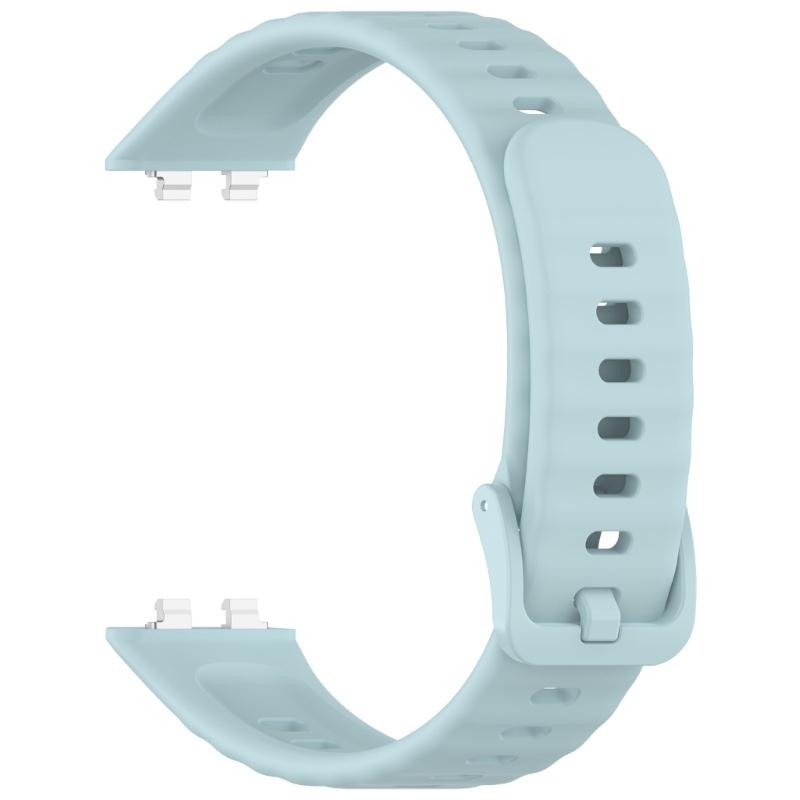 Watch Straps Bracelets Washable Suitable For Activity Monitor Devices Trendy Textured Flexible Silicone Sports Wristband