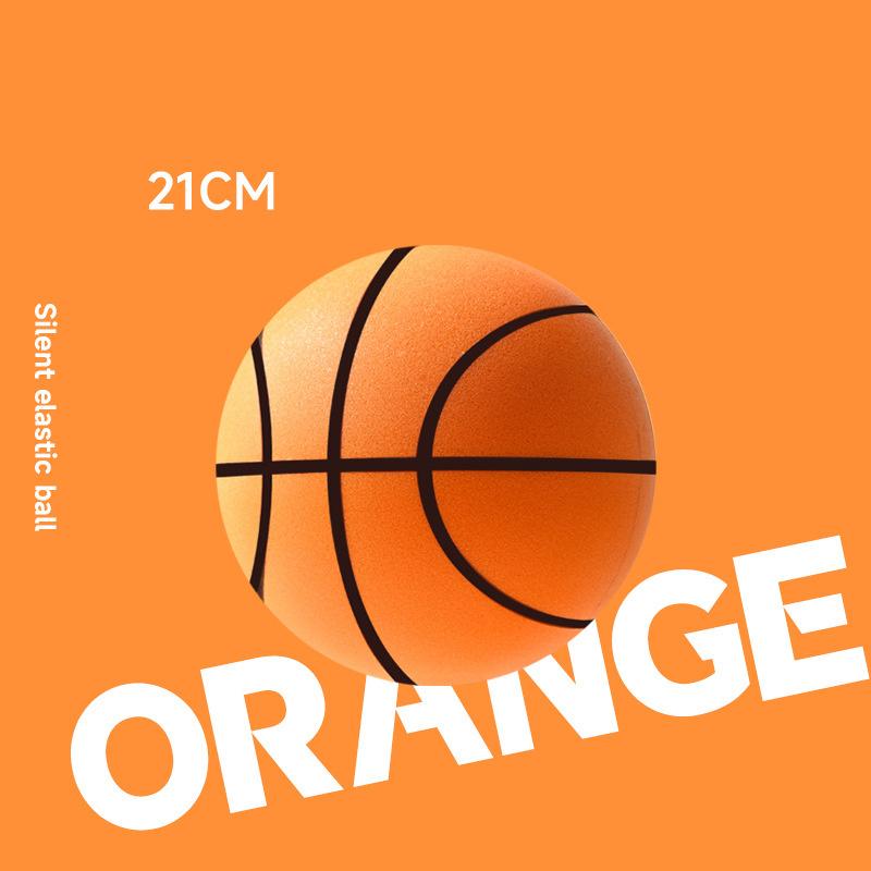18/21/24Cm Odbijająca Niema Piłka Halowa Cicha Koszykówka Z Obręczą Wysokoelastyczna Lekka Mini Koszykówka Prezenty Dla Dzieci