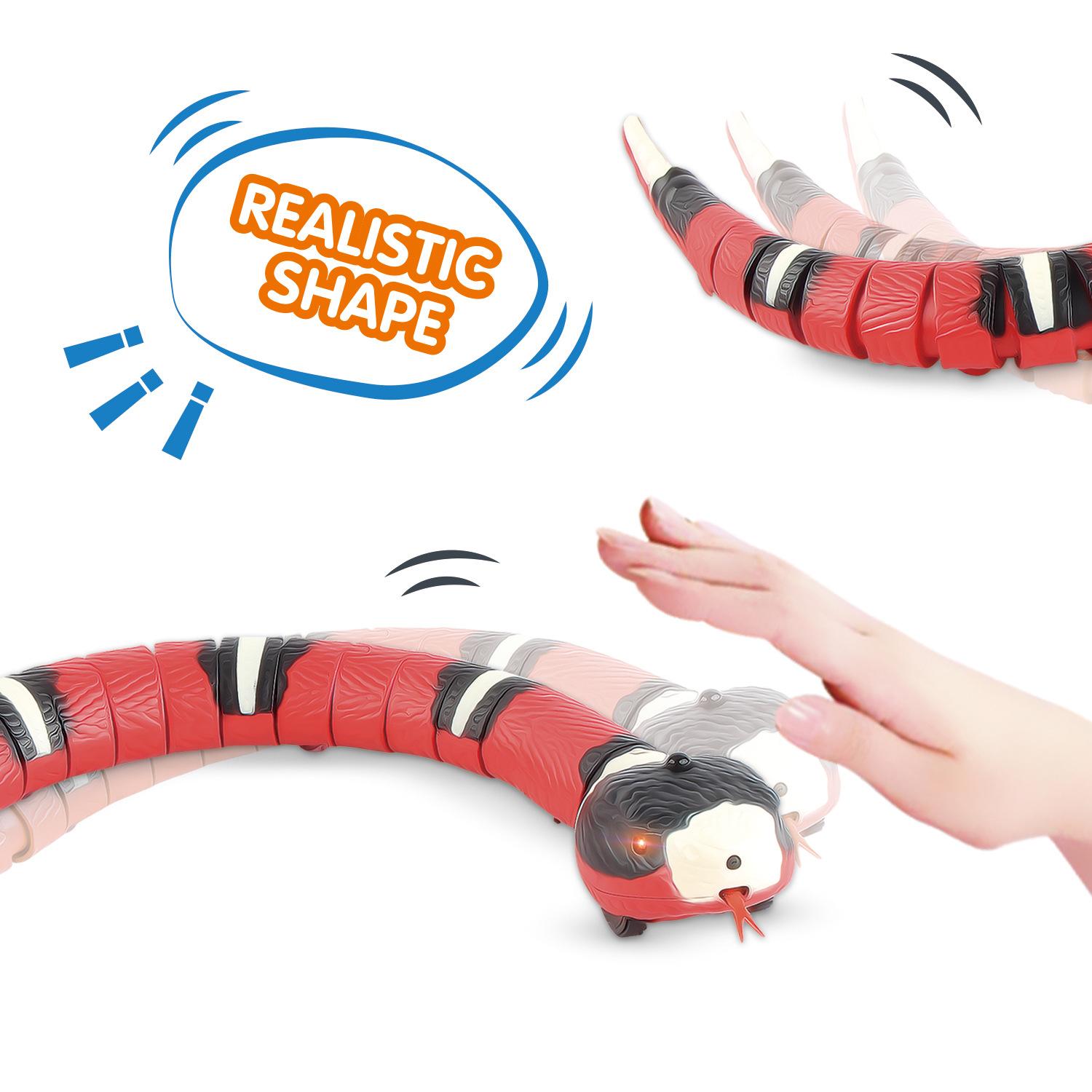 

USB Smart Sensing Snake Cat Toy