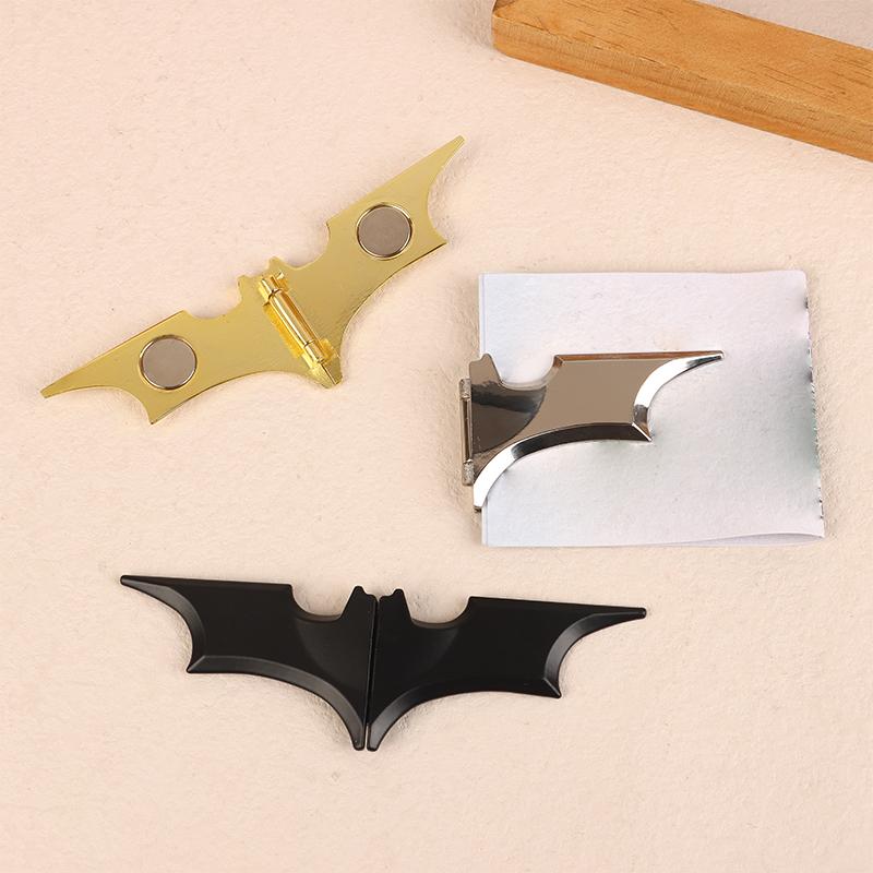 Creative Batwing Money Clip Trendy Metal Cash Bill Clamp Holder Id Credit Card Folders Men Magnetic Holder Wallet For Man Women