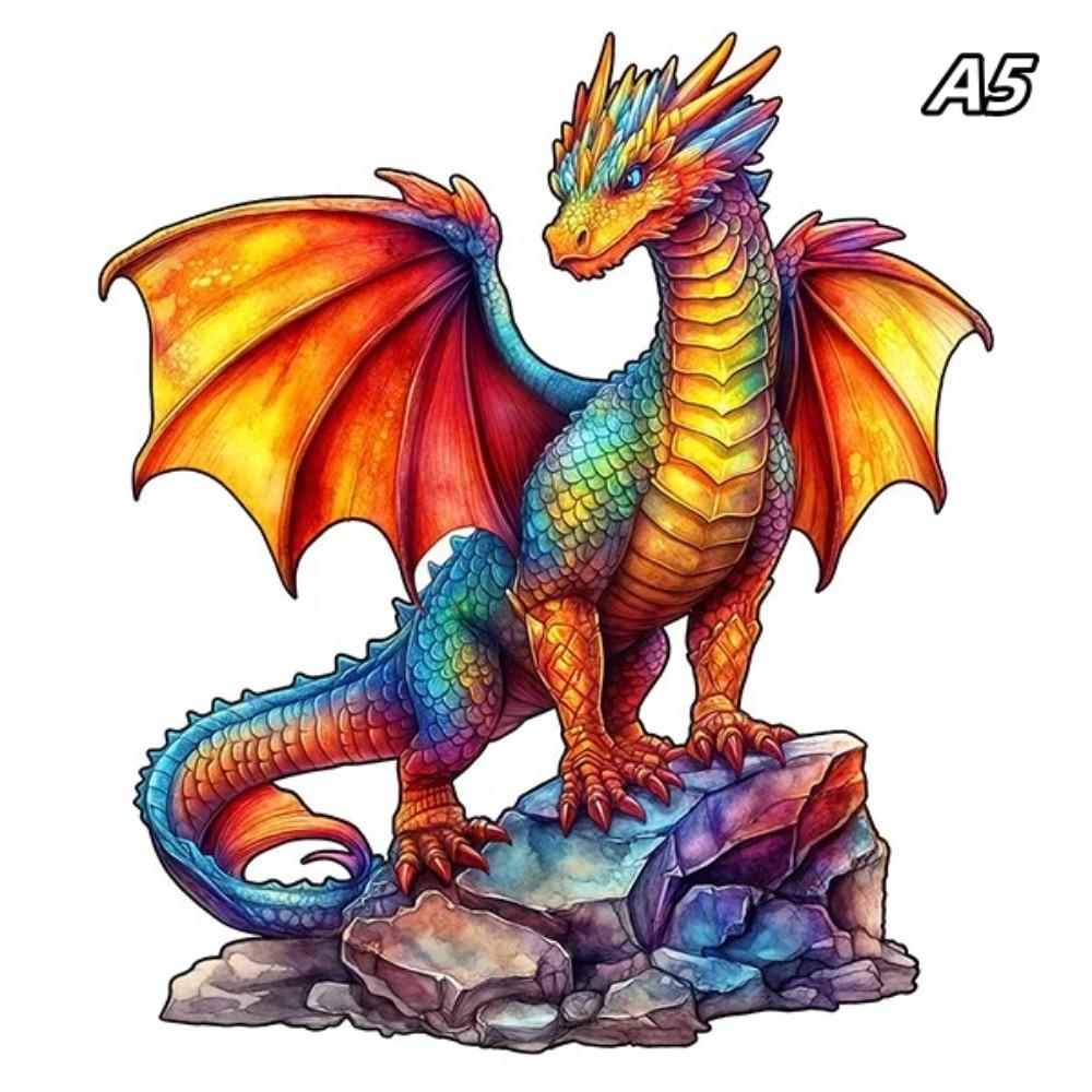 Irregular Animal Shaped Wooden Puzzle Colorful Succulent Wooden Puzzle Magic Puzzle Intellectual Toy Educational Toys Game Birth