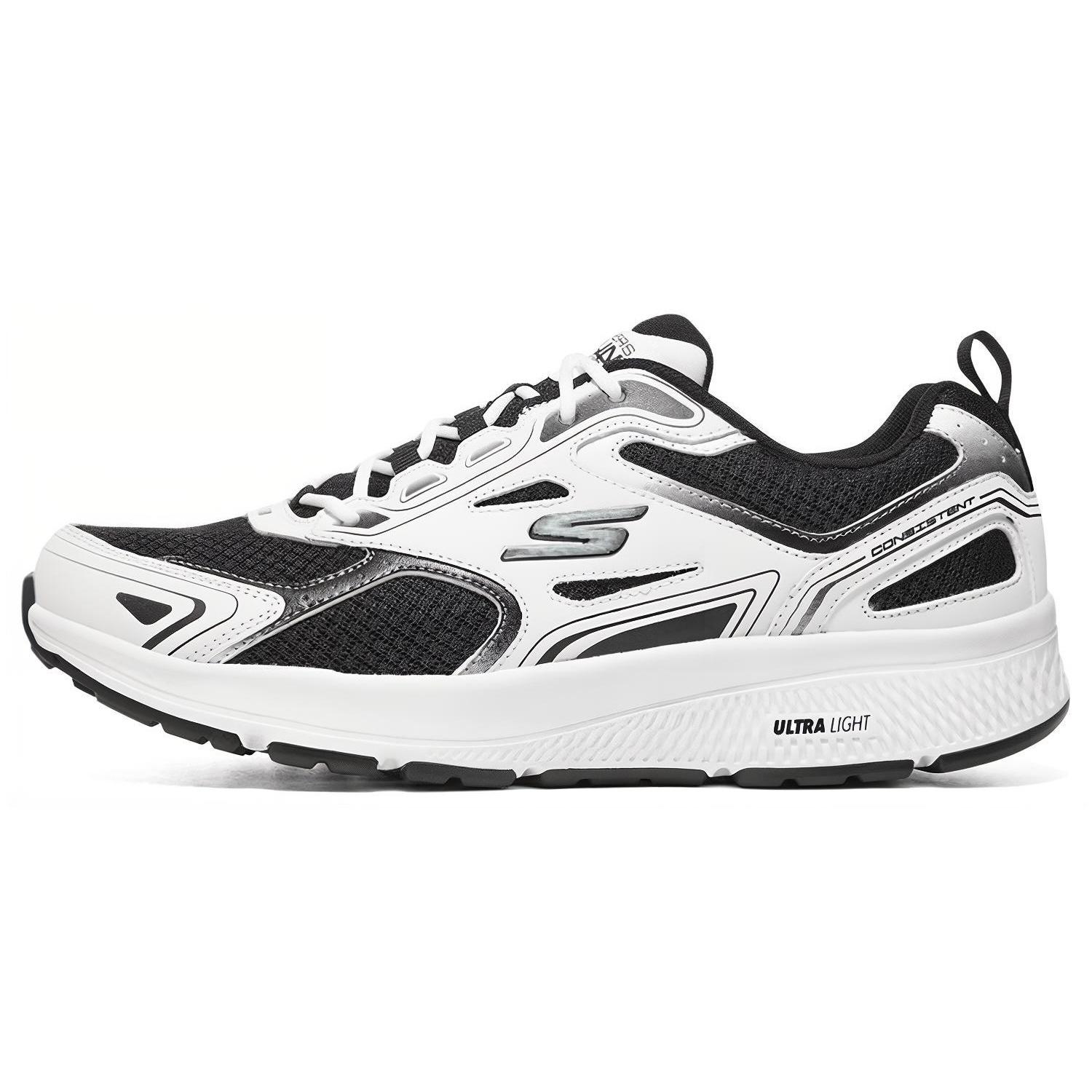 Skechers Go Run Consistent Black Silver Men s 894054-BKW EU 44