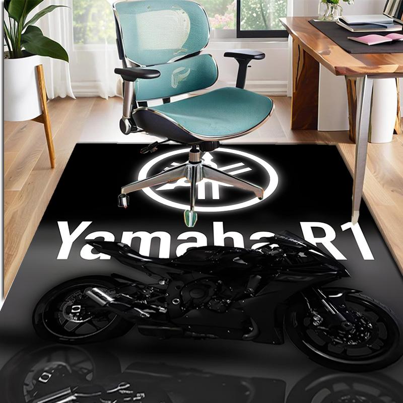 Yamaha Mønster Tæppe, Indendørs/Udendørs Måtte, til Picnic, Spillerum, Soveværelse, Kontor, Stue, Boligindretning Tæppe, Fødselsdagsgave