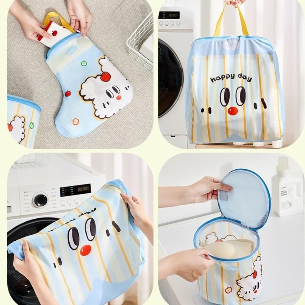 4pcs /set Thickened Laundry Bag Fine Mesh Travel Clothes Organizer Lingerie Wash Bags  Bedroom