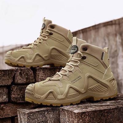 Men's Hiking Boots  Outdoor Platform Soles Wear-resistant Martin Boots