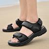 Mode Herrensandalen Outdoor Schwarz Sandale Mode Sommersandalen 2024 neue Produkte Schuhe für Männer Wasserwandern Weiche Strandsandalen