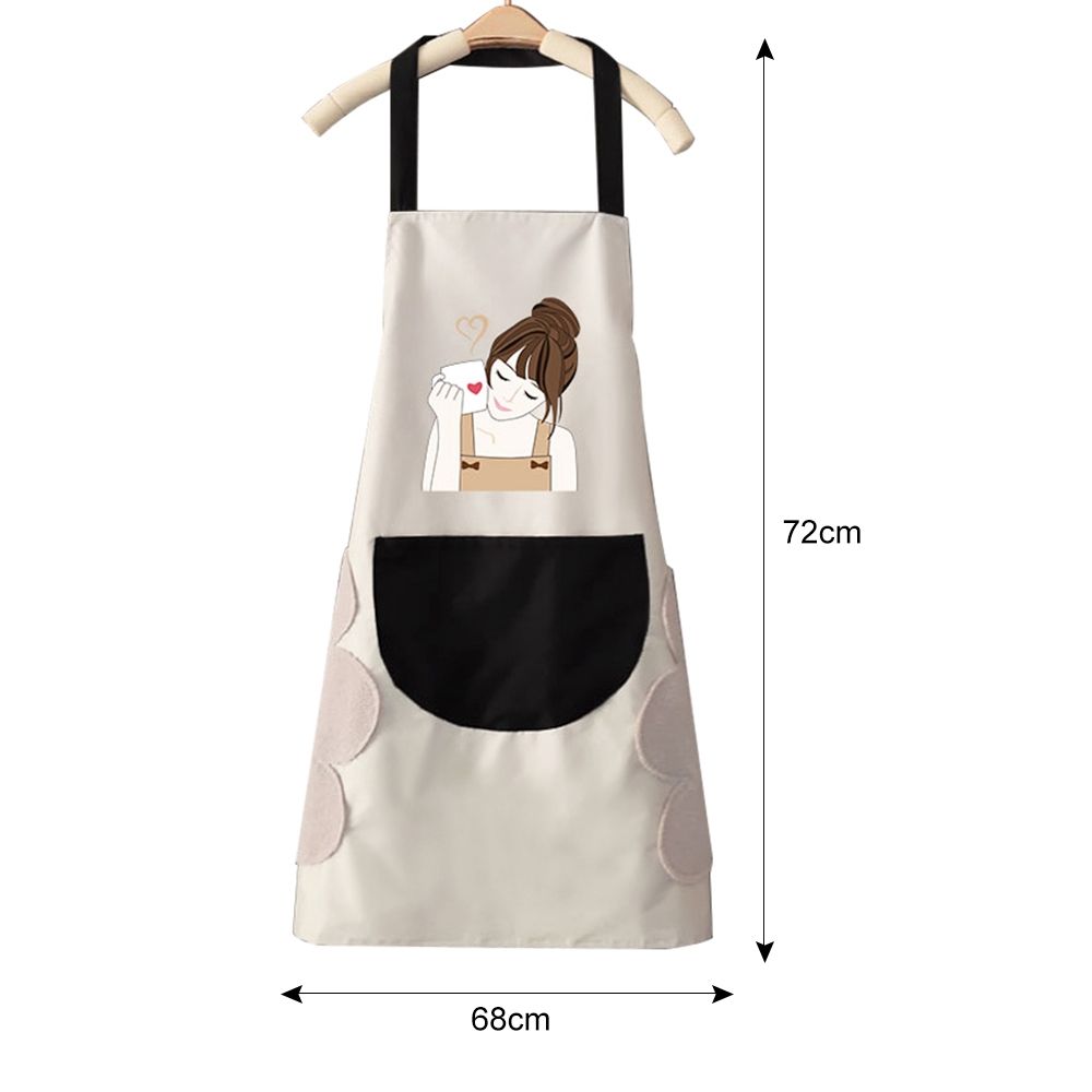 With Pocket Nail Shop Cooking Household Cleaning Tools Baking Accessories Apron Kitchen Supplies