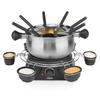 Fondue - TRISTAR - FO1109 - 1400W - 8 personnes - Inox/Noir