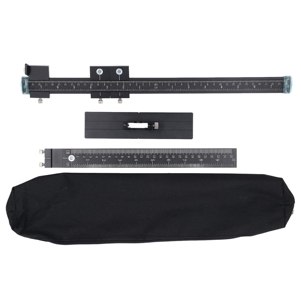 Szablon do wiercenia otworów na uchwyty meblowe ze stopu aluminium, narzędzie do szablonu drzwiowego, do obróbki drewna, wiercenia otworów, kołkowania