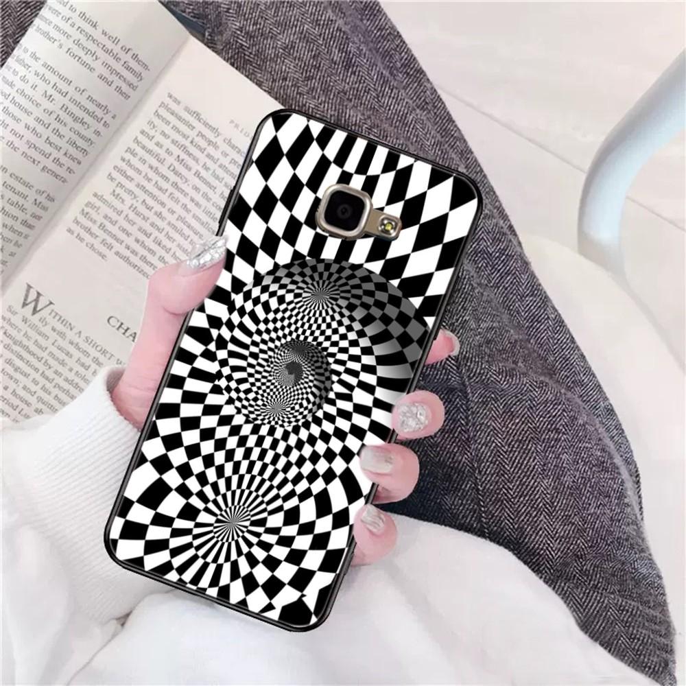 3D Vortex Illusion Phone Case For Samsung A 10 11 12 13 20 21 22 30 31 32 40 51 52 53 70 71 72 73 91 13 shell